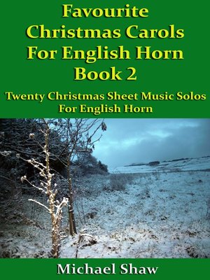 cover image of Favourite Christmas Carols For English Horn Book 2